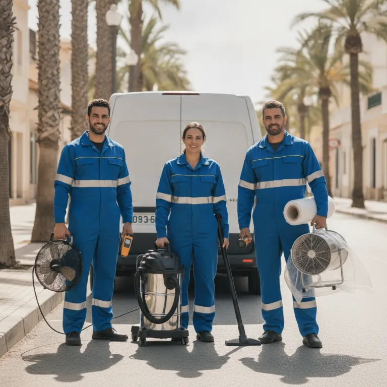 Restauración de Daños Por Agua equipo en Utrera
